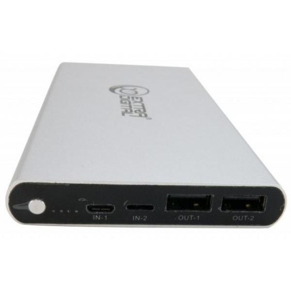 Мобильный аккумулятор Extradigital YN-012 (12 000 mAh) Silver
